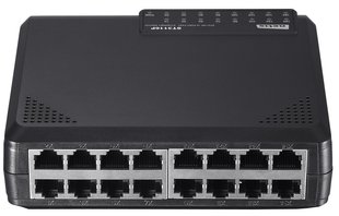 Комутатор Netis ST3116P 16-ти портовий 10 / 100Mbps Fast Ethernet Свіч