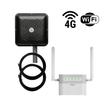 Готовий 4G WiFi інтернет комплект HomeWiFi MIMO для сільської місцевості (black)