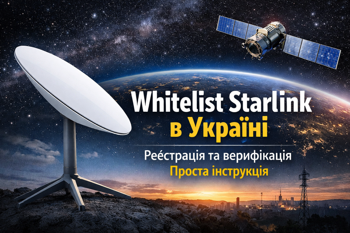 Starlink Whitelist Ukraine — Terminal Registration & Verification via ...