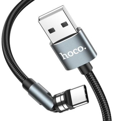 Магнітний кабель синхронізації HOCO U94 Type-C 2.4 А 1.2 м. (Black)
