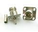 N-Female flange connector for RG58 / RG400 / LMR195 cable (soldering + crimping)