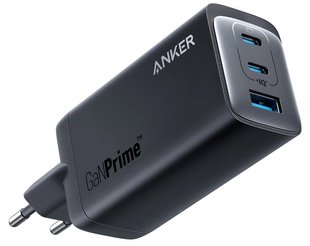 Мережевий зарядний пристрій ANKER PowerPort 737 GaNPrime - 120W 2xPD & 1xPIQ PPS/DPDS