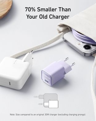 Сетевое зарядное устройство ANKER PowerPort 511 Nano III - 30W USB-C