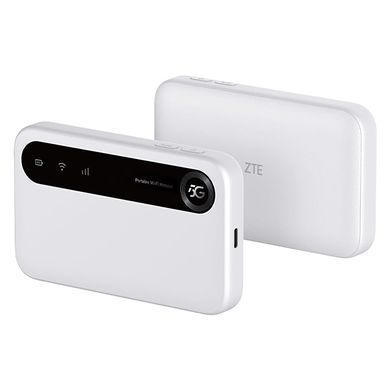 5G/4G Wi-Fi интернет-комплект ZTE U50 + MIMO антенна 15 дБи белая (до 2,63 Гбит/с, Wi-Fi 6, АКБ 4500 мА&middot;ч)