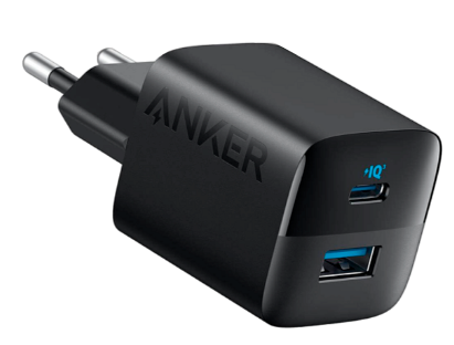 Мережевий зарядний пристрій ANKER PowerPort 323 - 33W Dual-Port USB-C