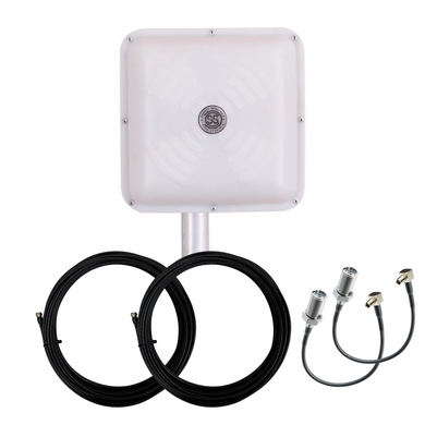 Autonomous Internet Kit "Mobile Guard ProSet MIMO" (white panel antenna 2x15 dBi, 450 Mbps)