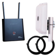 Інтернет-комплект "Оперативний зв'язок" 4G WiFi роутер Olax AX9 Pro B + панельна 4G MIMO антена (white)