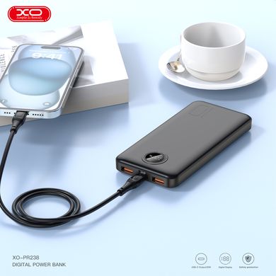 УМБ Power Bank XO PR238 – 10000 mAh PD20W + QC22.5W