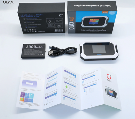 4G Интернет-комплект: Olax MT80 + антенна Mobile Guard 10dBi 1800 МГц
