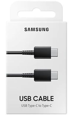 Кабель SAMSUNG EP-DA705BBRGRU Type-C to Type-C - 1m (Черный)