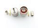 N-Male Crimp Connector (Solder + Crimp) for RG58 / LMR195 / RG400