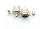 N-Male Crimp Connector (Solder + Crimp) for RG58 / LMR195 / RG400