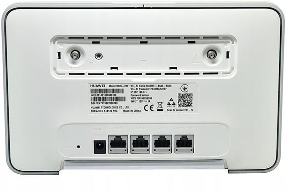 Швидкісний 4G комплект Huawei B535 (300 Мбіт/с) плюс панельна MIMO антена 2х15 з кабелями та перехідниками (green)