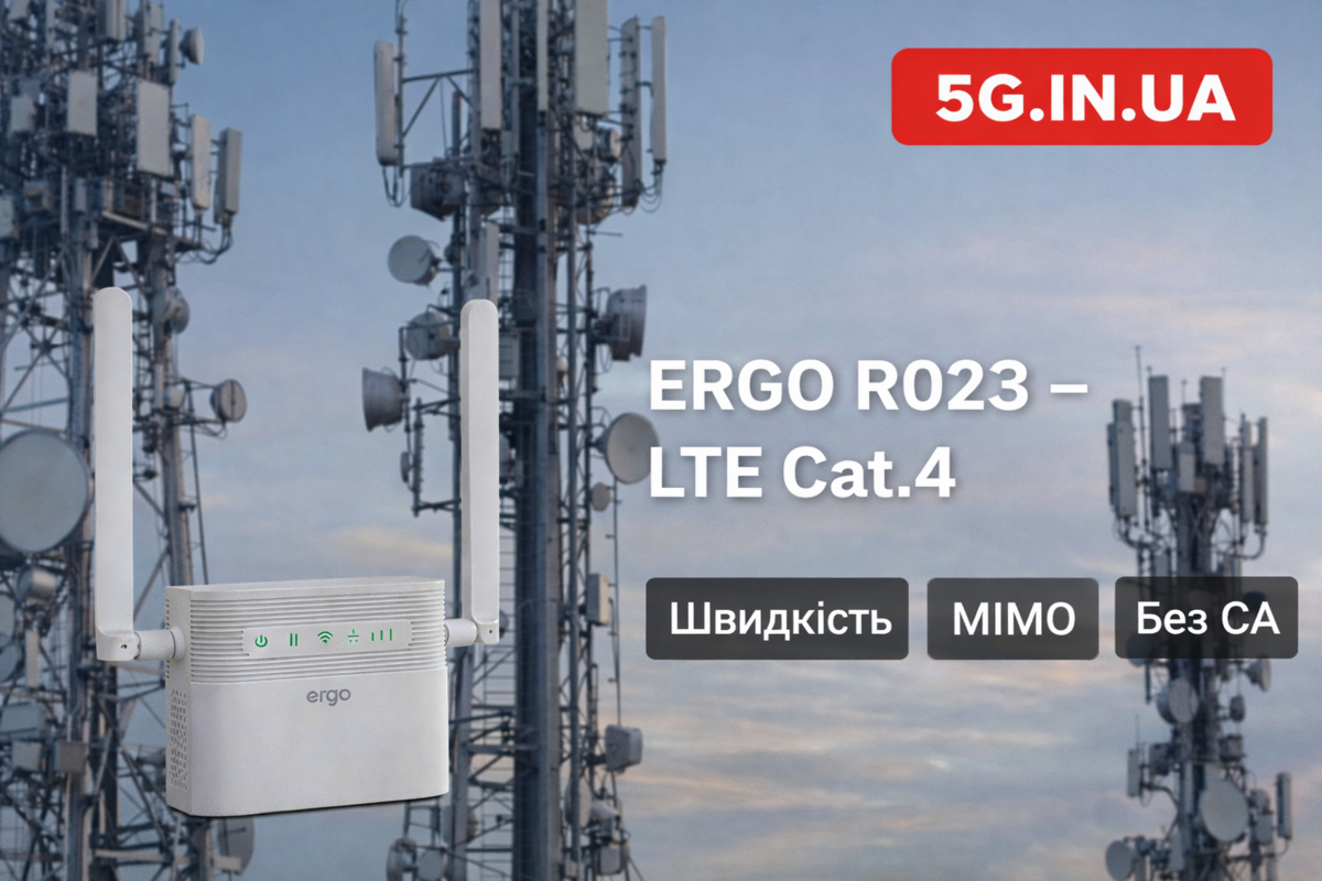 ERGO R023 LTE Cat.4 Explained – Speed & MIMO