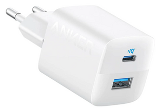 Зарядка ANKER PowerPort 323 - 33W Dual-Port USB-C (Біла)