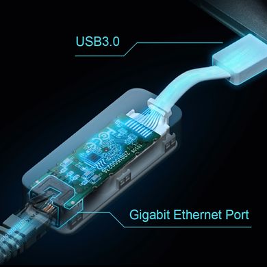 Мережевий адаптер TP-Link UE300 USB 3.0 в Гігабітний Ethernet