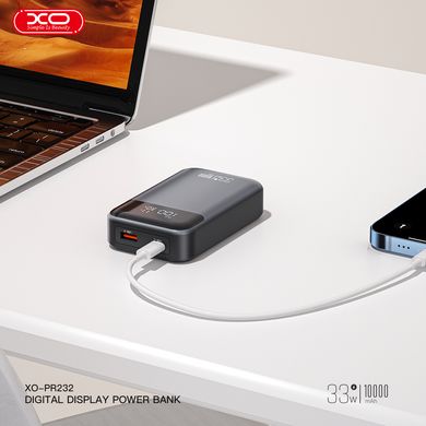 УМБ Power Bank XO PR232 – 10000 mAh PD30W + PPS33W