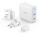 Сетевое зарядное устройство ANKER PowerPort Atom III Duo - 60W 2xUSB-С