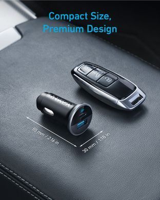 Car charger ANKER PowerDrive 323 &ndash; 30W PD + 22.5W USB-A