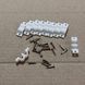 Double Clip for Two RG58 Cables (5 mm), Set of 10
