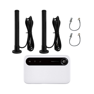 5G/4G Wi-Fi Internet Kit ZTE U50 with Mobile Guard Mini Antennas for City and Road