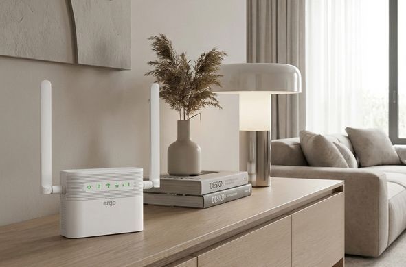 4G WiFi роутер Ergo R023 (аккумулятор 4000 мАч)
