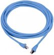 Патч-корд MOLEX RJ45, 568A/B, UTP, PowerCat 5e, LSZH 5м Блакитний