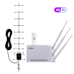 Интернет комплект для сельской местности (4G LTE-900, Wi-Fi, расстояние до 30 км)