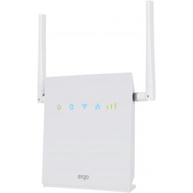 Інтернет комплект Максимальний 4G WiFi роутер ERGO R0516B з подвійною MIMO антеною 1800 МГц 2х21 дБі (швидкість до 150 Мбіт/с)