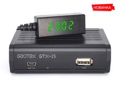 Цифровий Т2 ресивер Geotex GTX-25 LED