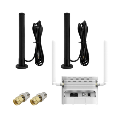 ERGO R023 4G Wi-Fi Kit with Battery + 2 External Mobile Guard Mini Antennas