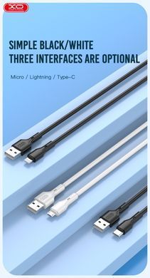 Cable XO NB230 Rock Series USB-A to Micro - 1m
