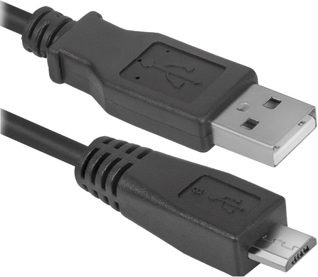 Кабель DEFENDER USB08-06 USB 2.0 AM-MicroBM 1.8м, пакет