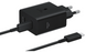 Мережевий зарядний пристрій SAMSUNG 50W Power Adapter Duo (w C to C Cable) EP-T5020XBEGEU / чорна