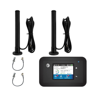 Защищенный 4G Wi-Fi комплект Netgear AirCard AC815S IP65 / MIL-STD-810G + 2 антенны Mobile Guard Mini до 9 dBi
