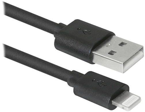 Кабель DEFENDER ACH01-10BH USB(AM)-Lightning 3м