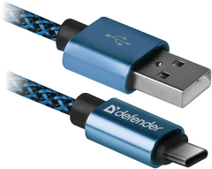 Кабель DEFENDER USB09-03T PRO USB(AM) - Type-C (синій)