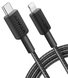ANKER 322 USB-C to Lightning Cable - 1.8m Nylon (Black)