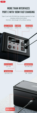 Зарядна станція XO PSA-700 614Wh, 192000mAh, 700W