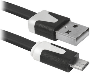 Кабель DEFENDER USB08-03P USB 2.0 AM-MicroBM 1.0м, пакет