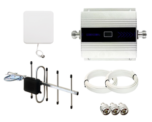 Комплект для посилення сигналу Repeater B101-1-EU GSM 2G 900 МГц / 4G Band 8 з антенами 10 dBi