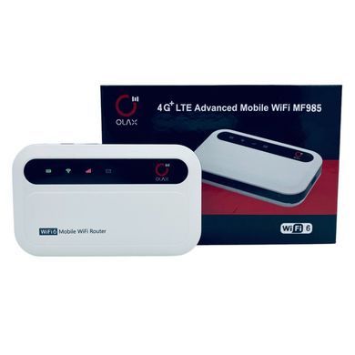 4G Wi-Fi router Olax MF985 (150 Mbit/s, 2xCRC9, 3000 mAh)
