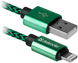 Кабель DEFENDER ACH01-03T USB(AM) - Lighting 1m (зелений)